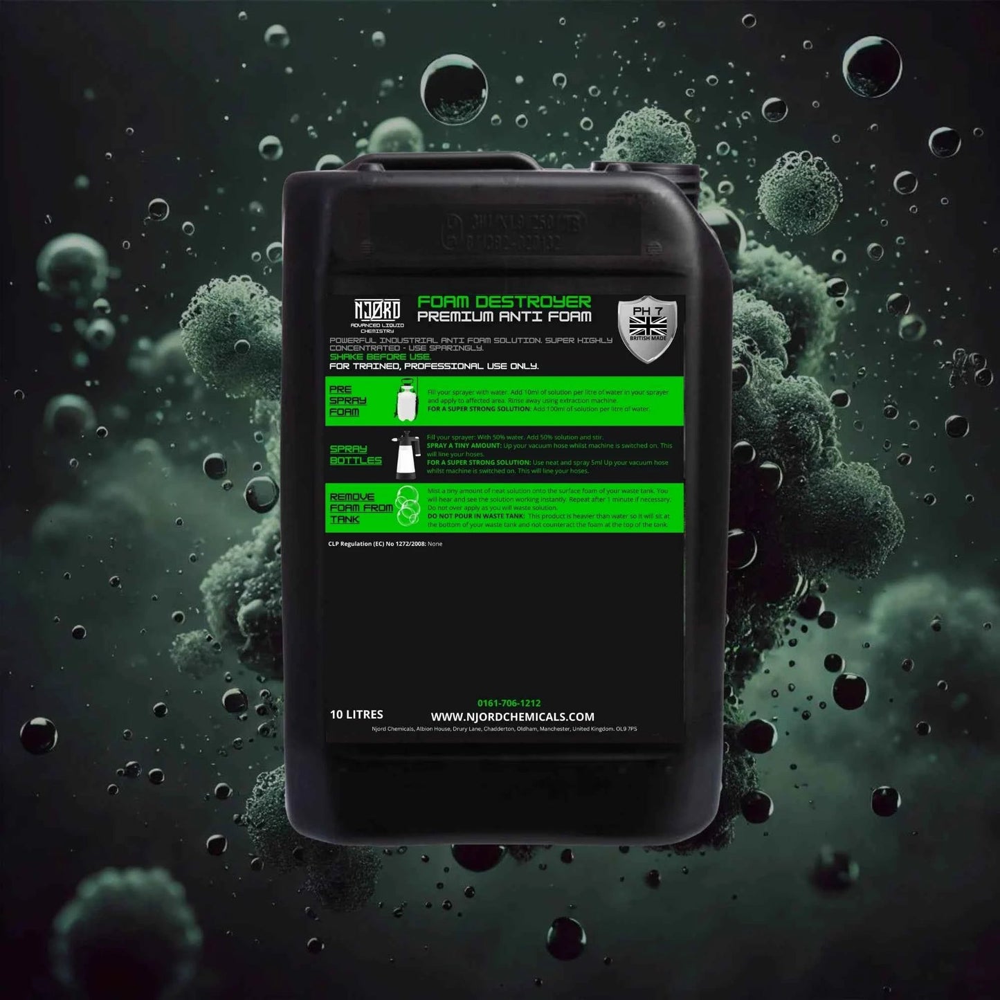 ODPĚŇOVAČ Průmyslový Antifomační - Izyclean