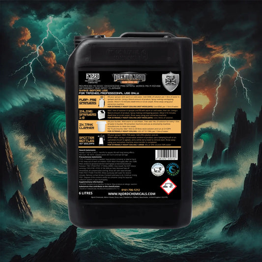 NJORD DREADNJORD Powerful Urine and Odour Remover For Carpets, Upholstery and Mattresses - Izyclean