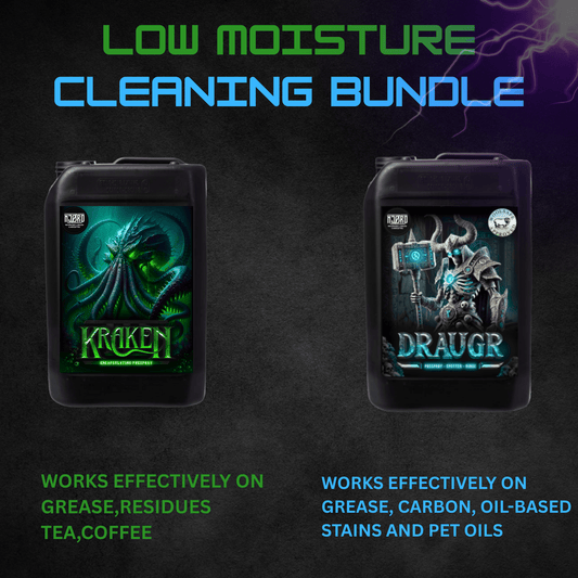 Nízká vlhkost zapouzdření koberců a čalounění Bundle - Izyclean