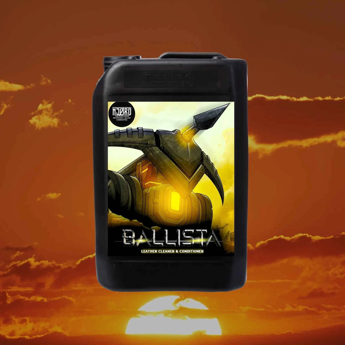 NJORD BALLISTA Čistič a kondicionér na kůži - Izyclean