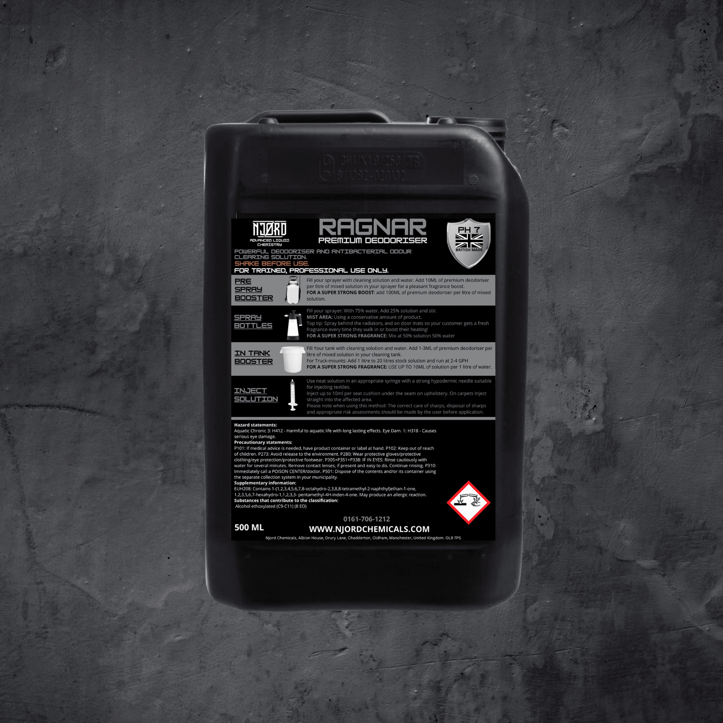 NJORD RAGNAR Odor Remover na koberce a čalounění - Izyclean