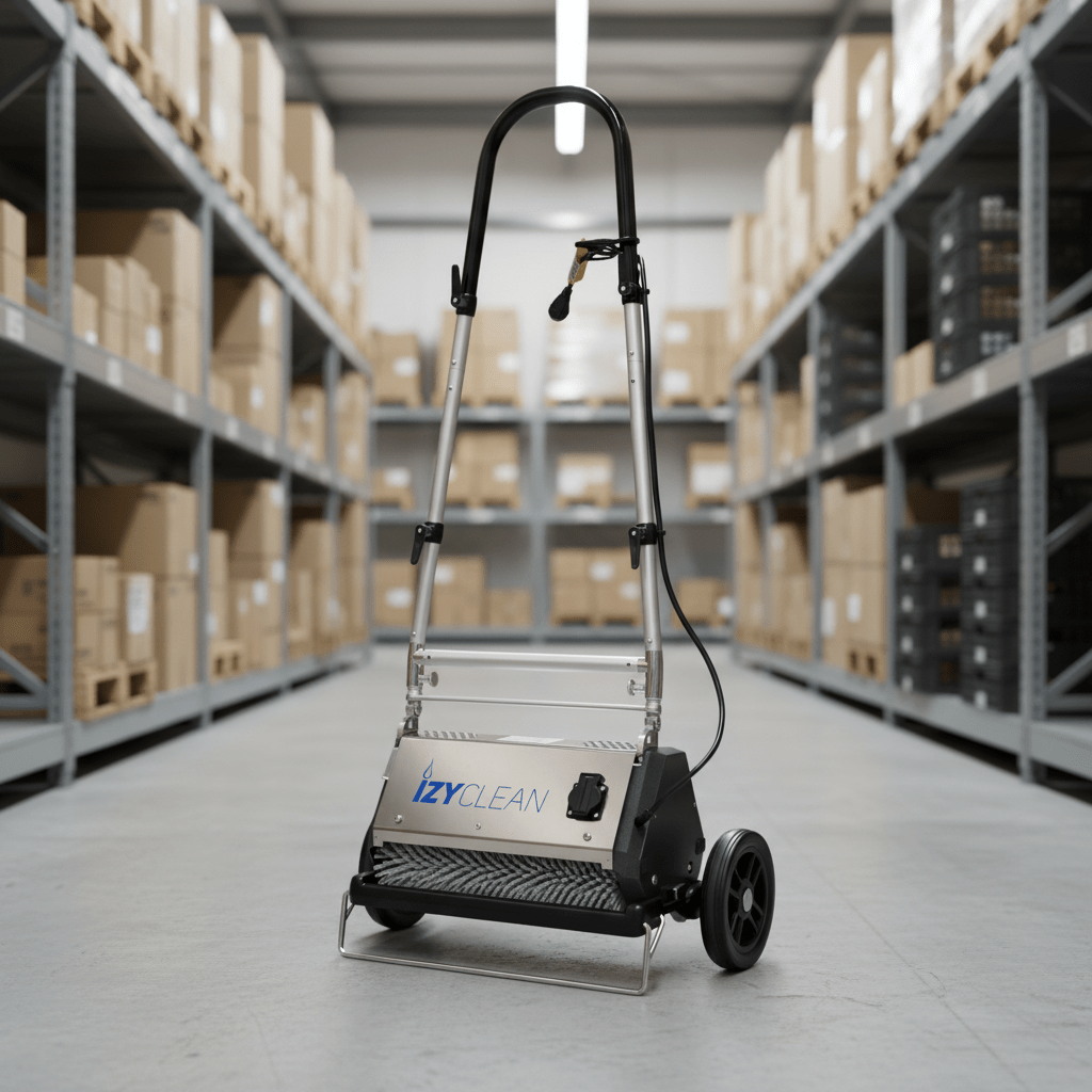 TM4 CRB Agitation Carpet Cleaning Machine 15" Low - Moisture Carpet and Hard Floor Cleaning Machine - Izyclean